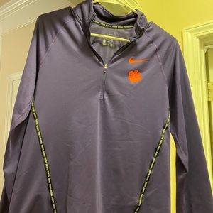 Purple Clemson Pullover